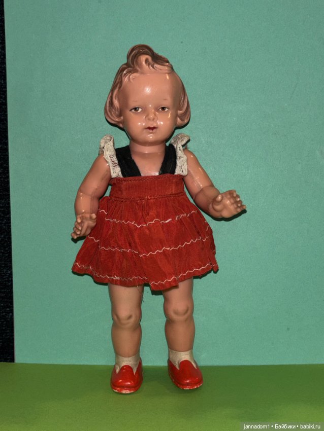 Очаровательная кареглазая кукла Milon Gehler Mige Мигешка, высота 22 см (фото 8)
