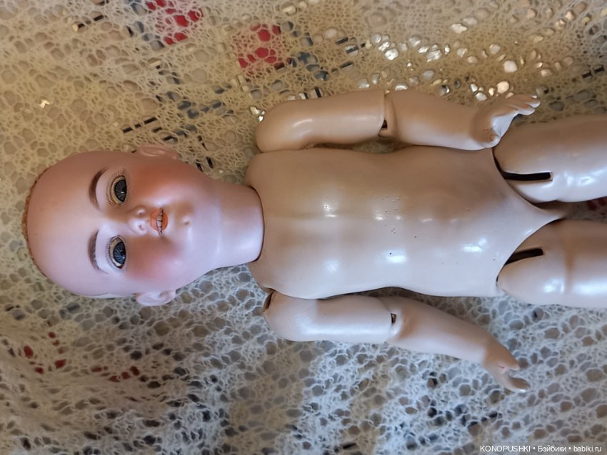 Кукла Антикварная, 41см голова производства Арманд Марсель (фото 8)