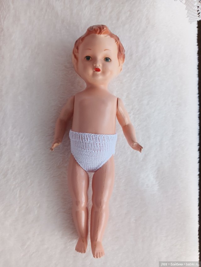 Кукла целлулоиднаяTECHNOPLAST Celluloid HORLAVE ЧССР 1950-ые г.г (фото 3)