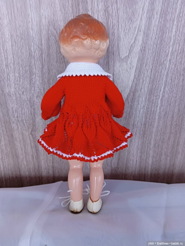 Кукла целлулоиднаяTECHNOPLAST Celluloid HORLAVE ЧССР 1950-ые г.г (фото 2)