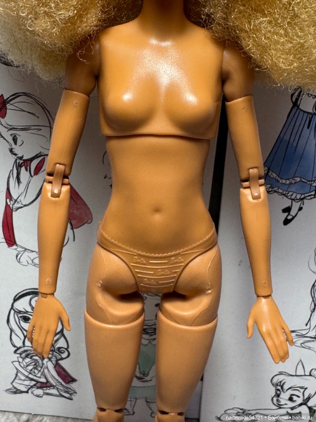 Барби от Марни Сенофонте на теле йоги (фото 3)