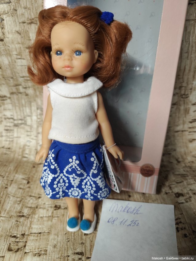 Рыжеволосая кудряшка мини Paola Reina (фото 3)