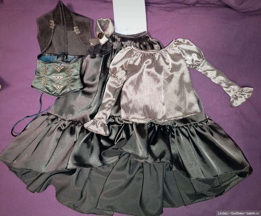 Наряд в стиле стимпанк для 1/3, SD, Iplehouse SID (фото 4)