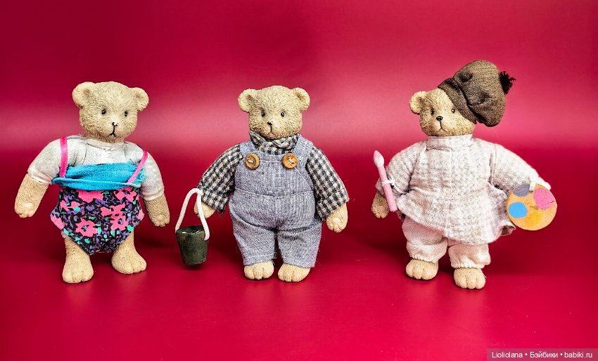 Мишка винтажный — Коллекционные фигурки