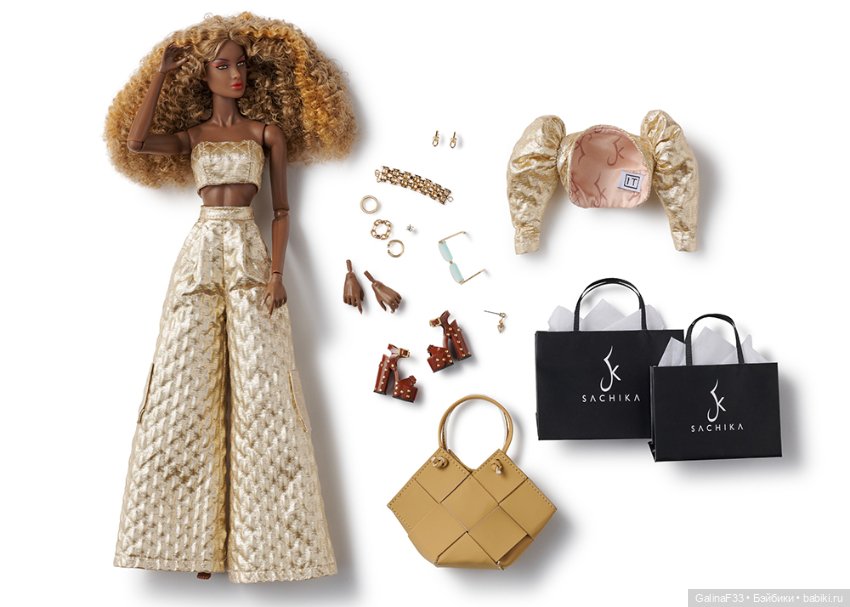 Golden Glam Queen Кики (Keeki ) Integrity Toys (фото 10)