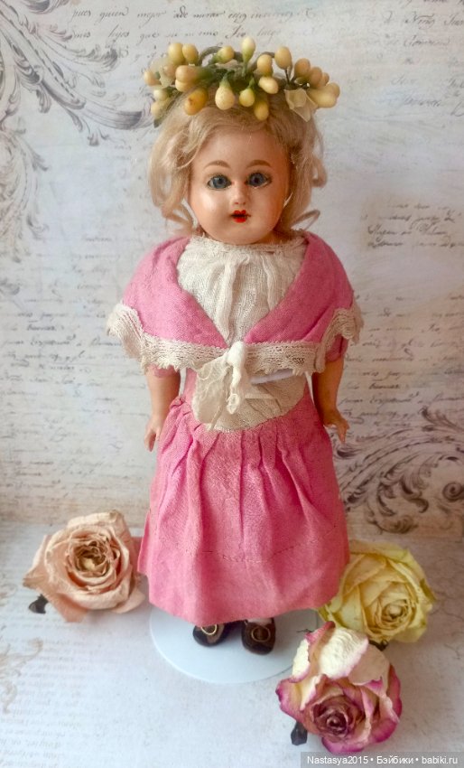 Редкая антикварная кукла Schilling
