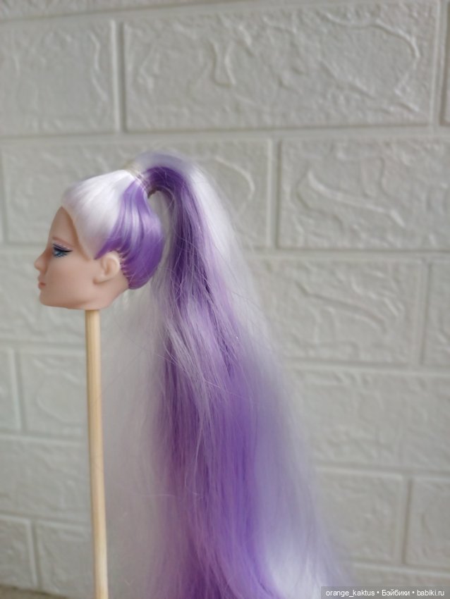 Голова Барби Аметист от Маттел (фото 6)