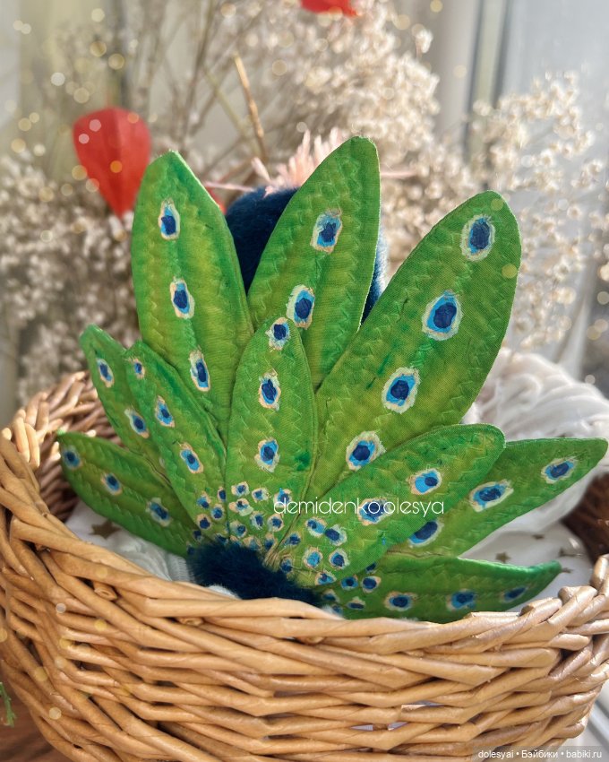 Павлин Марлин Птенец — Авторские игрушки (фото 5)