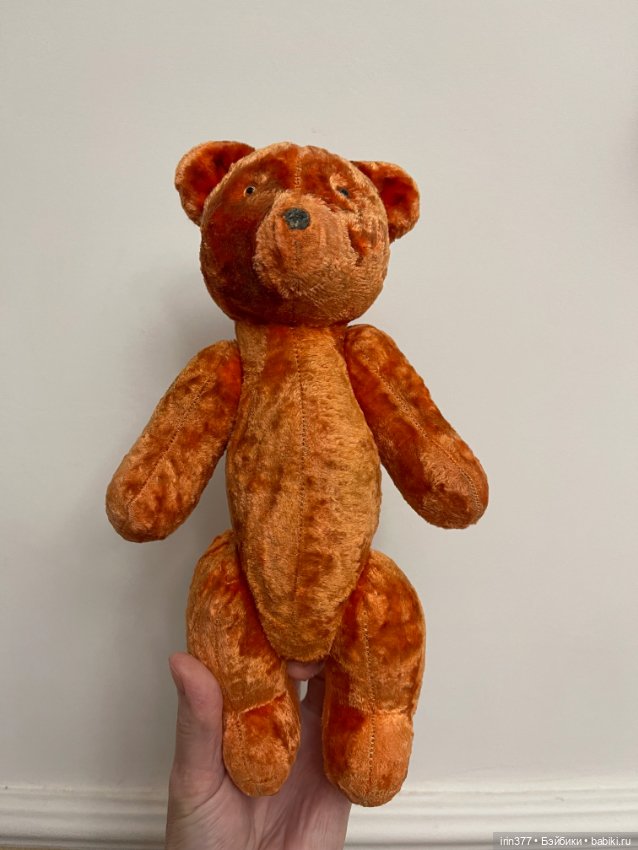 Мишка старенький или состаренный или из старых материалов