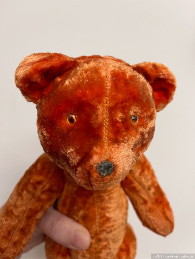 Мишка старенький или состаренный или из старых материалов (фото 8)
