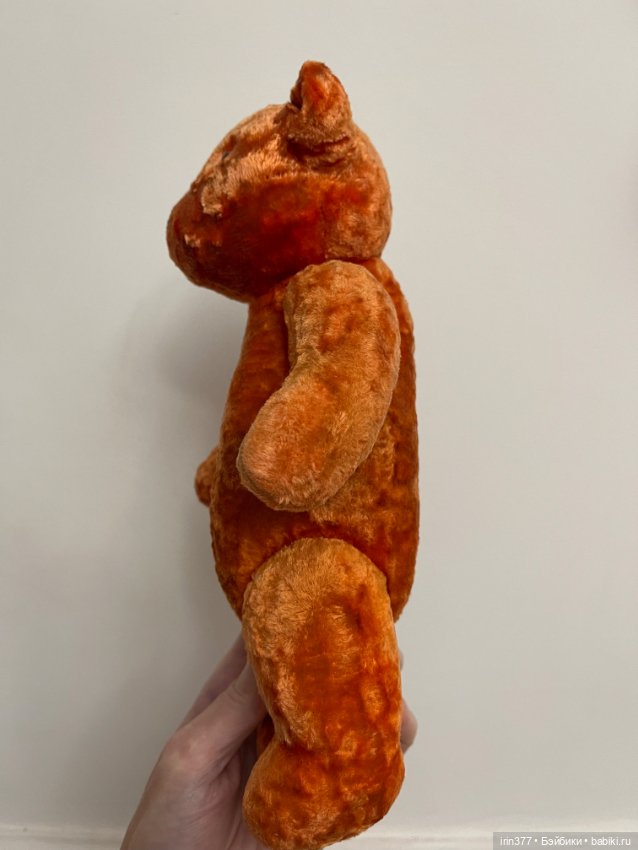 Мишка старенький или состаренный или из старых материалов (фото 3)