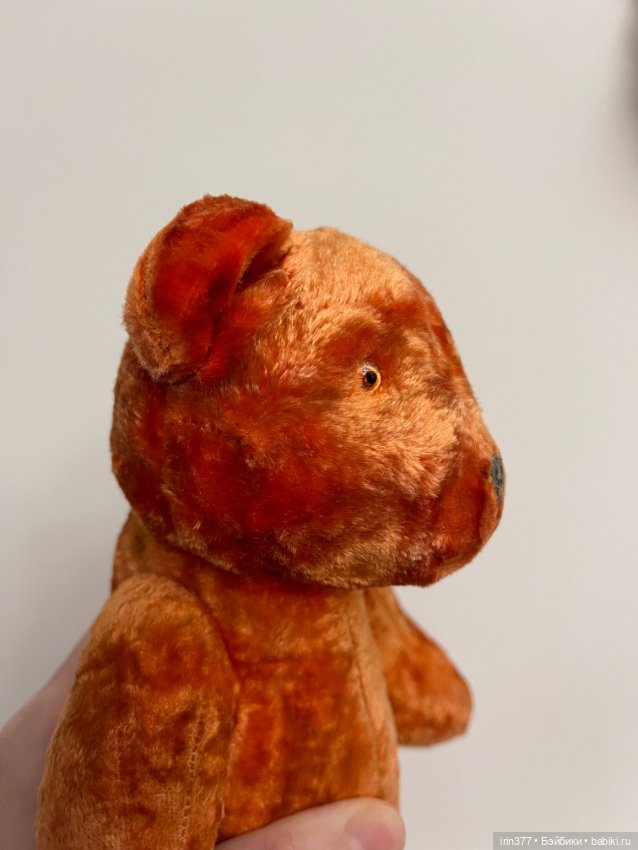 Мишка старенький или состаренный или из старых материалов (фото 6)