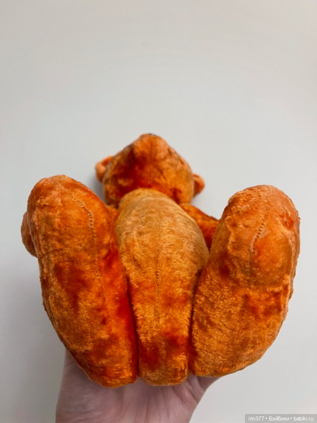 Мишка старенький или состаренный или из старых материалов (фото 10)