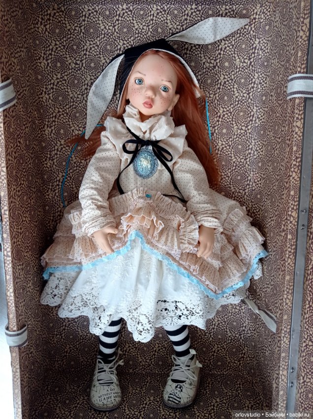 ❄🐰Уникальное платье для Цвергназе/Zwergnase (фото 6)