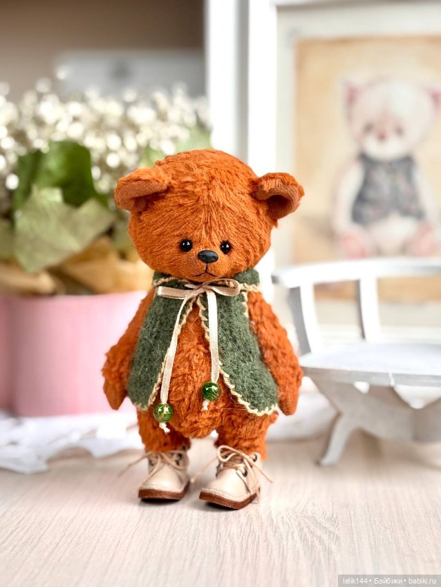 Тедди мишка Ханни (рост 14.5 см)