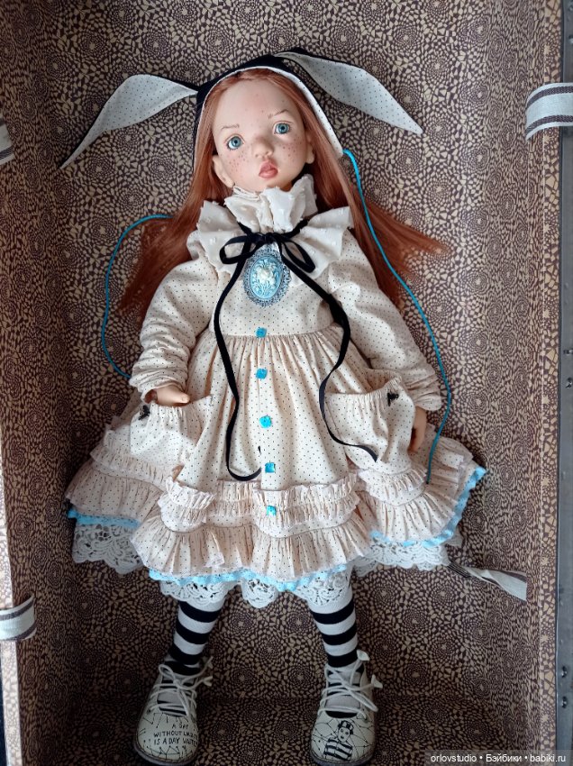 ❄🐰Уникальное платье для Цвергназе/Zwergnase (фото 9)