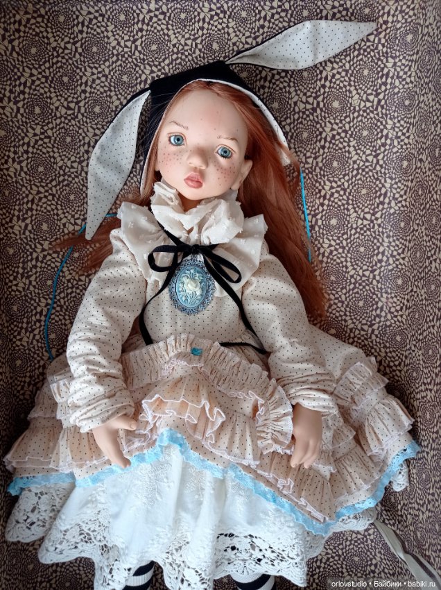 ❄🐰Уникальное платье для Цвергназе/Zwergnase