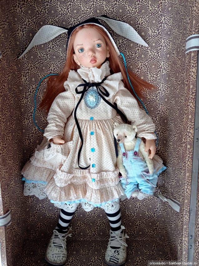 ❄🐰Уникальное платье для Цвергназе/Zwergnase