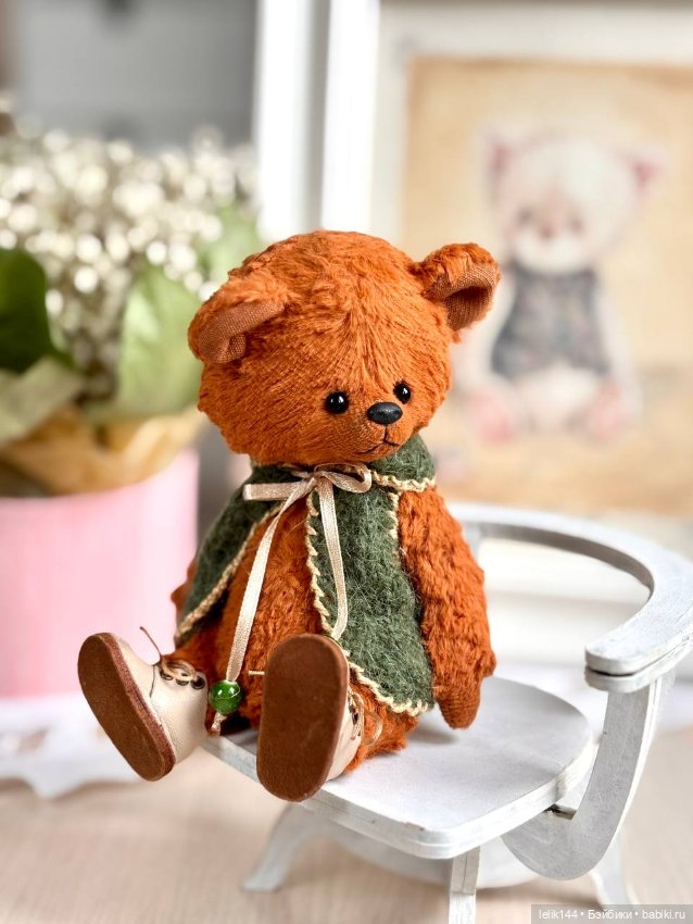 Тедди мишка Ханни (рост 14.5 см) (фото 2)