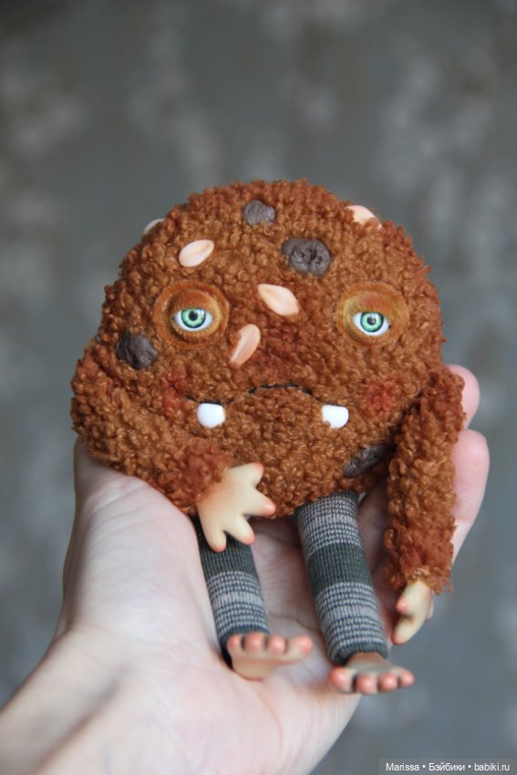 Овсяная печенька с кусочками шоколада и арахисом (фото 4)