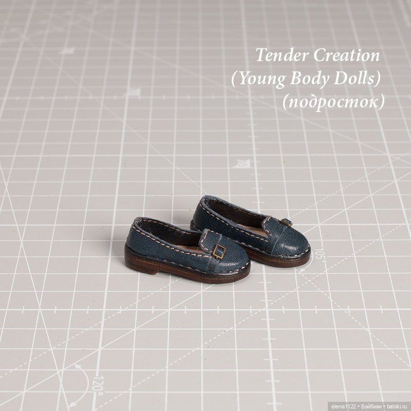 Лоферы для Tender Creation (Young Body Dolls) (подросток)