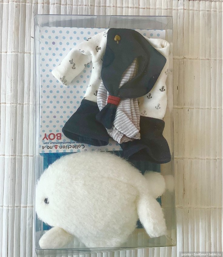 Матросский трикотажный аутфит на тини, 1/6, YoSD