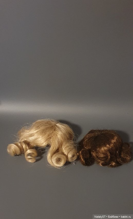 Лот паричков — Парики и волосы (мохер) для кукол (фото 2)