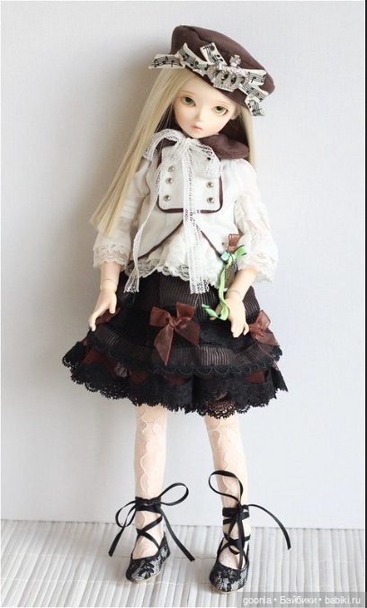 Большой аутфит на кукол размера MSD (40-45см)