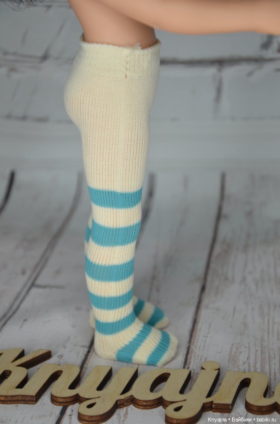 Колготы фирменные Паола Рейна зеленая полоска (фото 3)