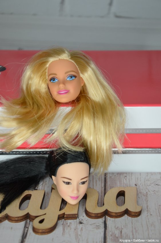 Головы барби новые Неко, Милли, Пучок (фото 2)
