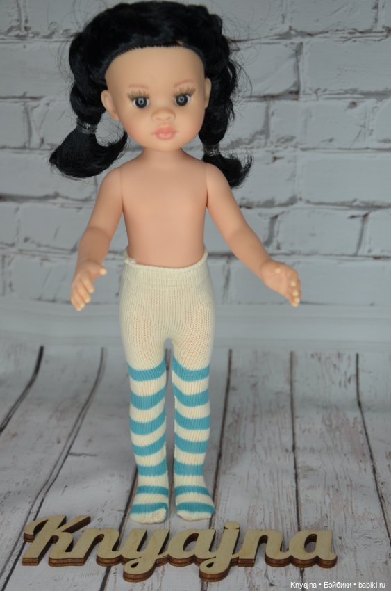 Колготы фирменные Паола Рейна зеленая полоска