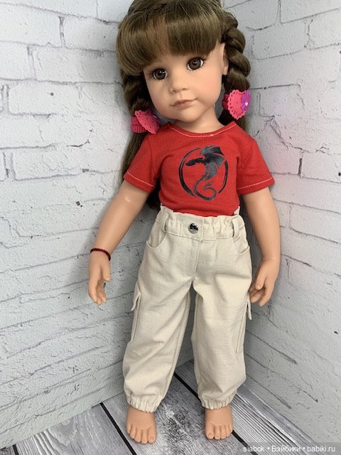 Футболочки для кукол Готц 42-50 см (фото 7)