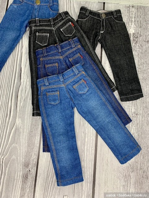 Джинсовые комбинезоны для Готц 36 см и Руби Рэд (фото 4)