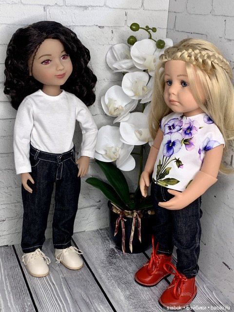 Джинсы для кукол — Одежда для кукол