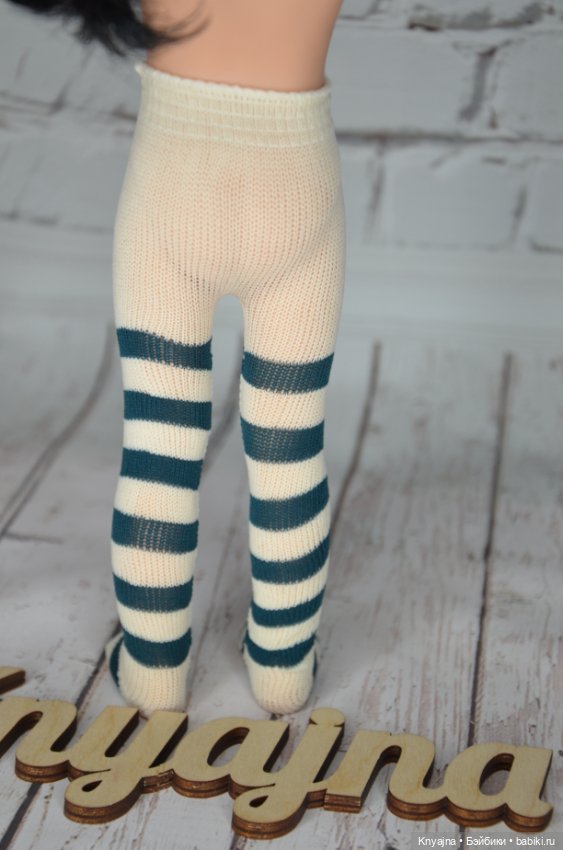 Колготы фирменные Паола Рейна темная полоска (фото 4)