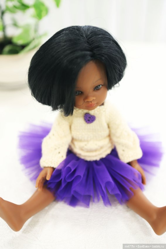 Нора мулатка с каре — Игровые куклы (фото 4)