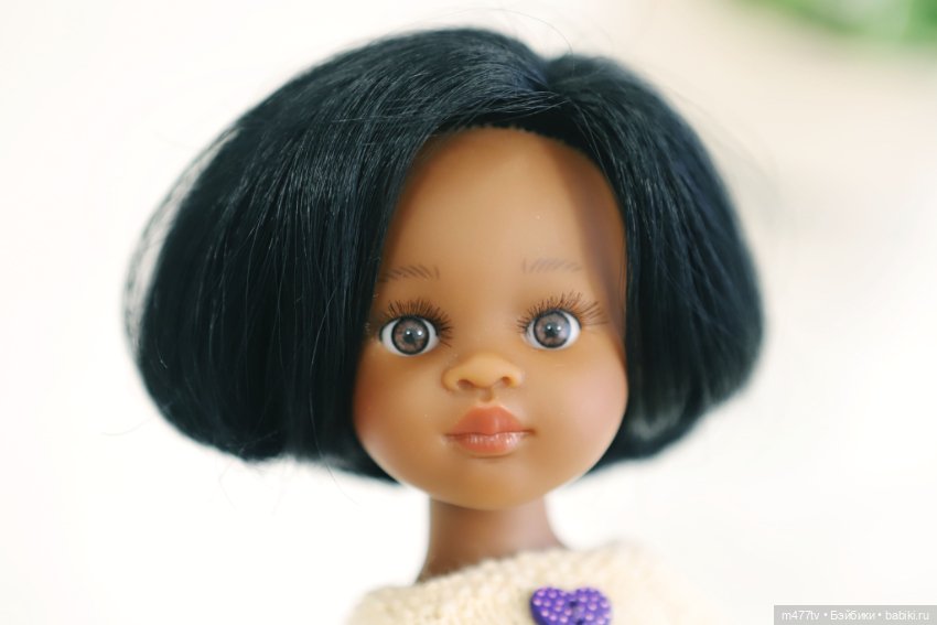 Нора мулатка с каре — Игровые куклы (фото 5)