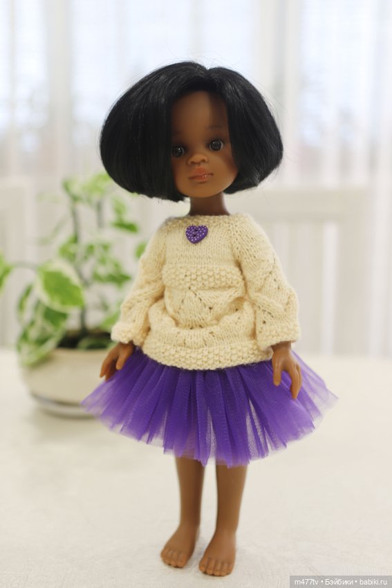 Нора мулатка с каре — Игровые куклы (фото 3)