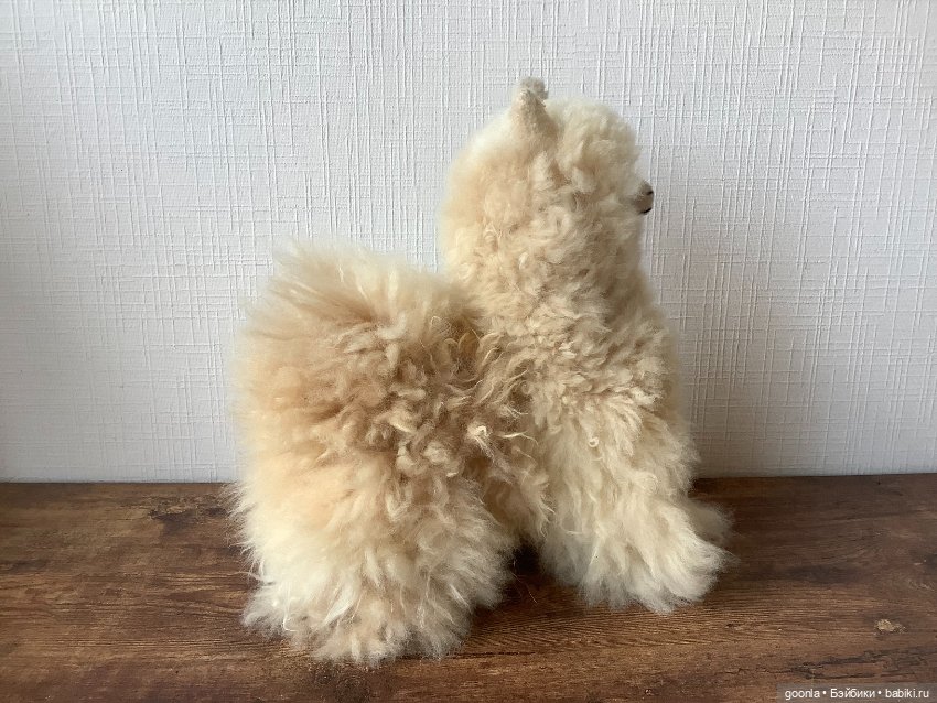 Лама из овчины — Игрушки для детей (фото 2)