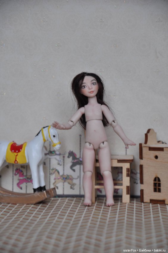 Шарнирная куколка Ванда — Авторские куклы (фото 5)