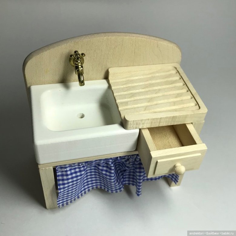 Раковина Bodo Hennig — Кукольная мебель (фото 6)