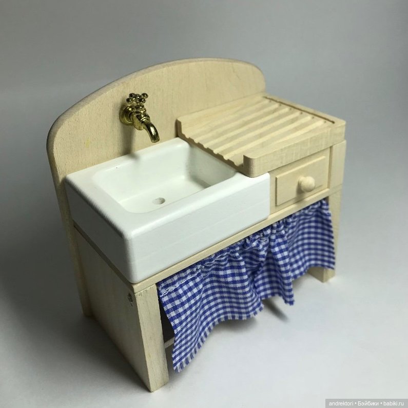 Раковина Bodo Hennig — Кукольная мебель (фото 5)