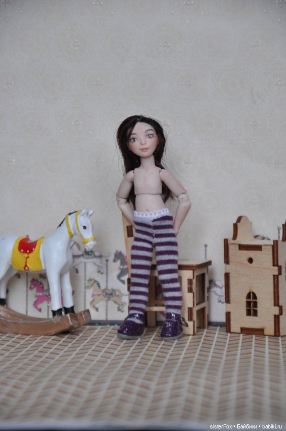 Шарнирная куколка Ванда — Авторские куклы (фото 4)