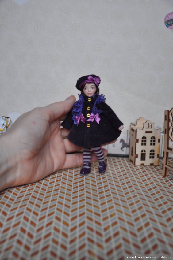 Шарнирная куколка Ванда — Авторские куклы
