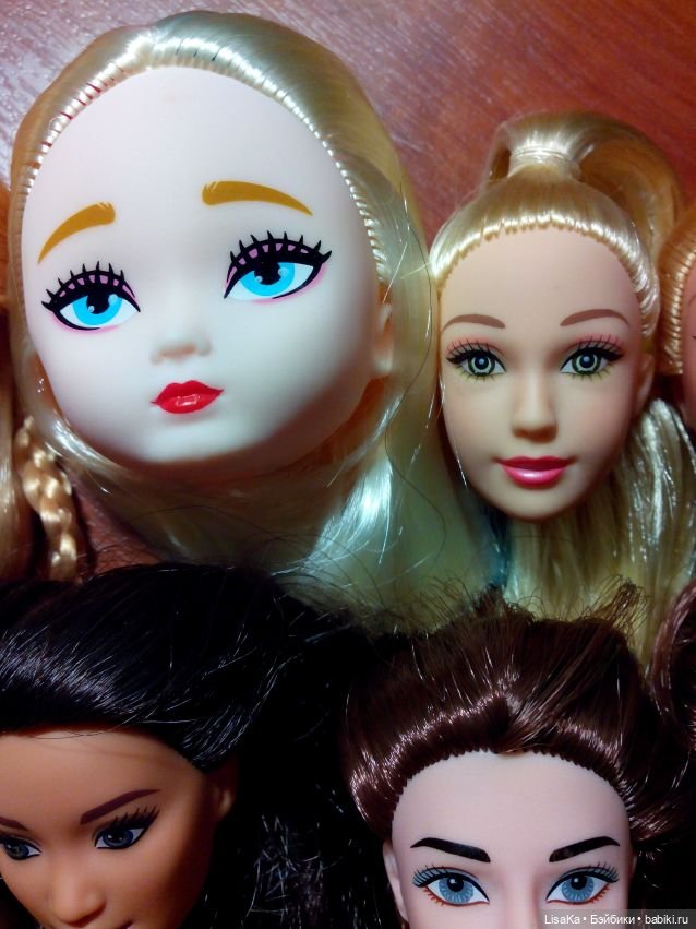 Головы для девочек, детишек и парней (фото 3)