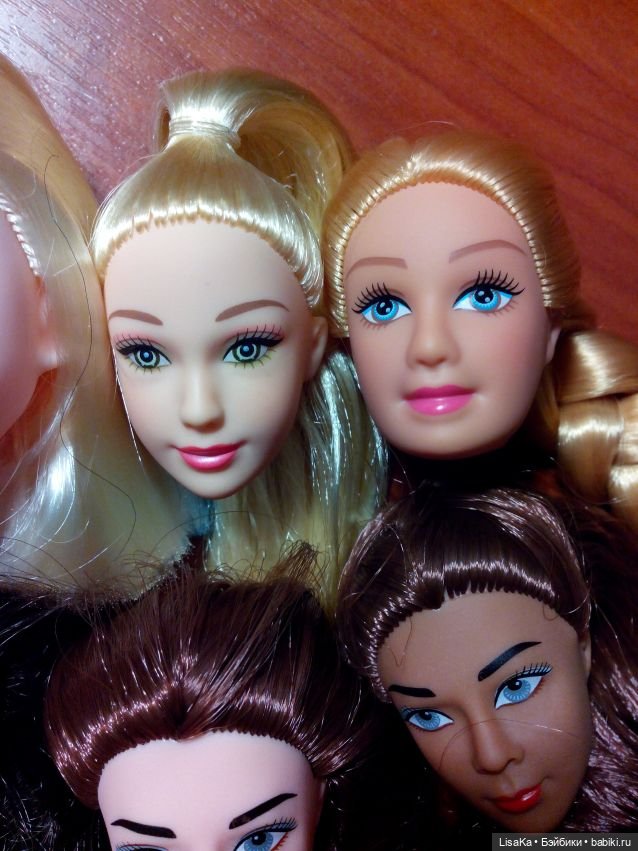 Головы для девочек, детишек и парней (фото 4)