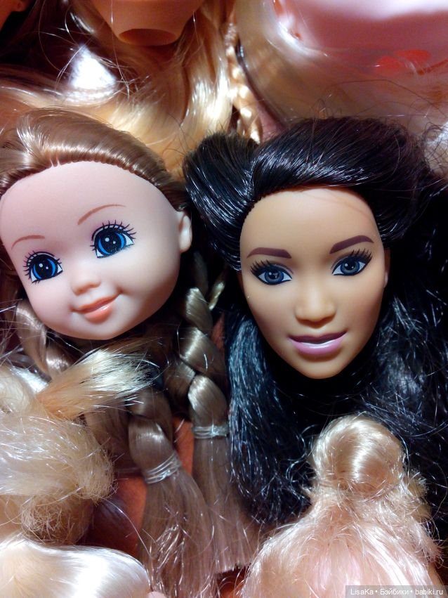 Головы для девочек, детишек и парней (фото 5)