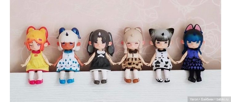 6 кукол лотом Penny's box doll 1 волны