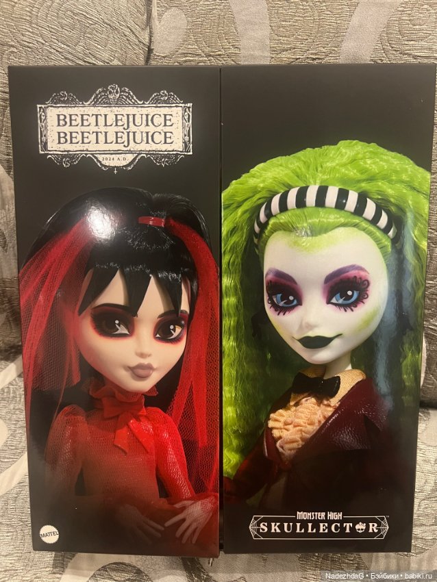 Сет Монстр Хай Битлджус и Лидия