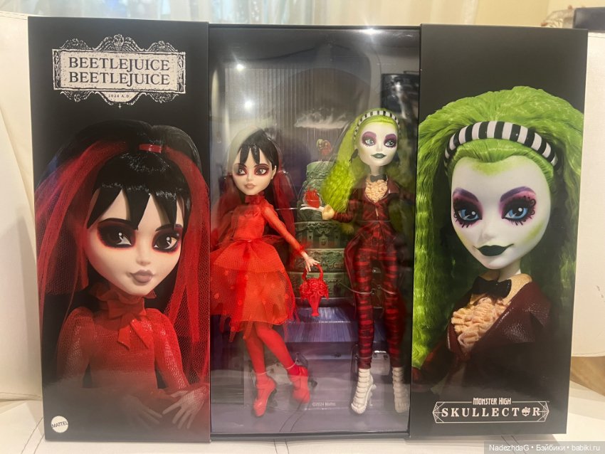 Сет Монстр Хай Битлджус и Лидия (фото 2)